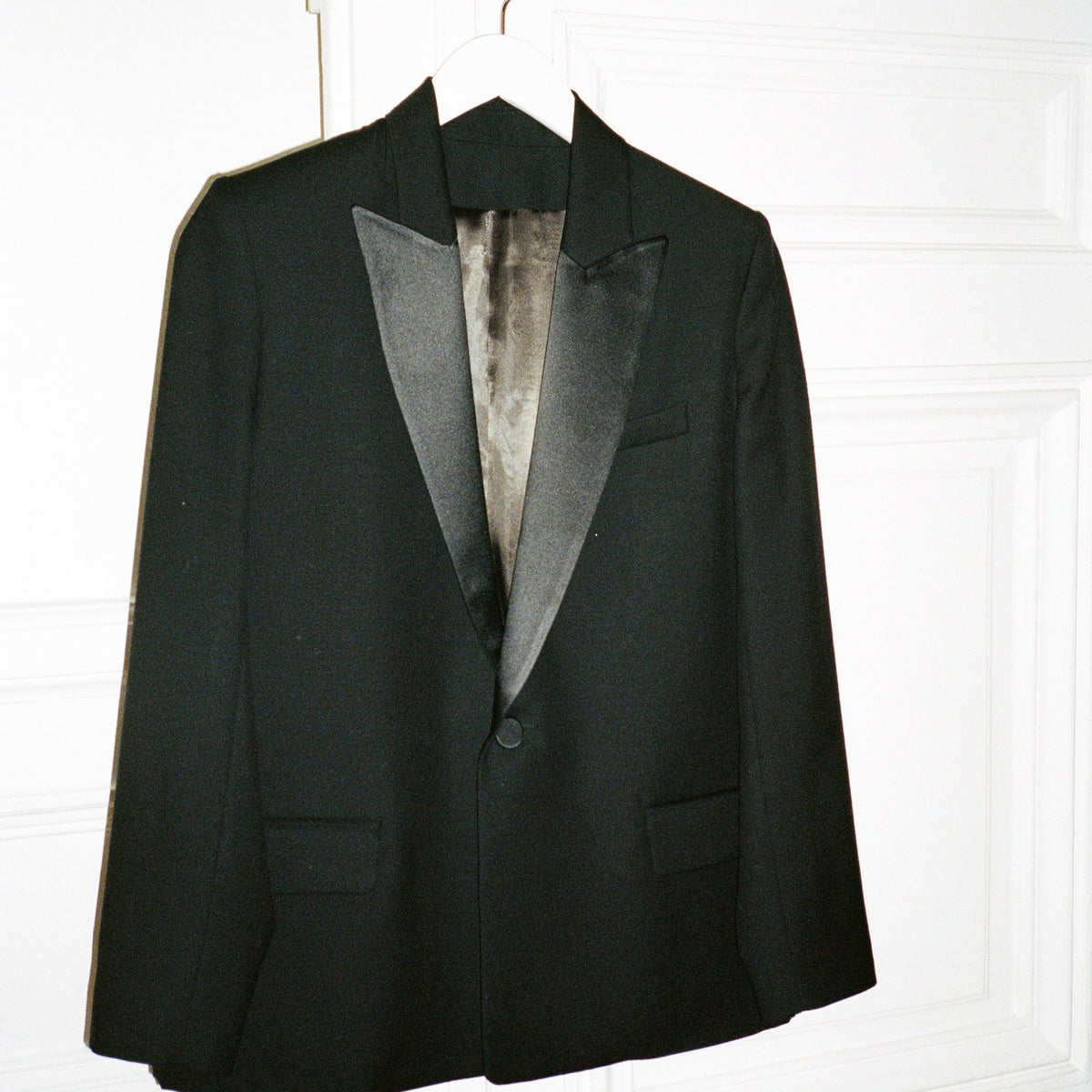 TRÈS BELLE VESTE de Smoking Noir pour Femme M & S Peruna Taille 8 / 36